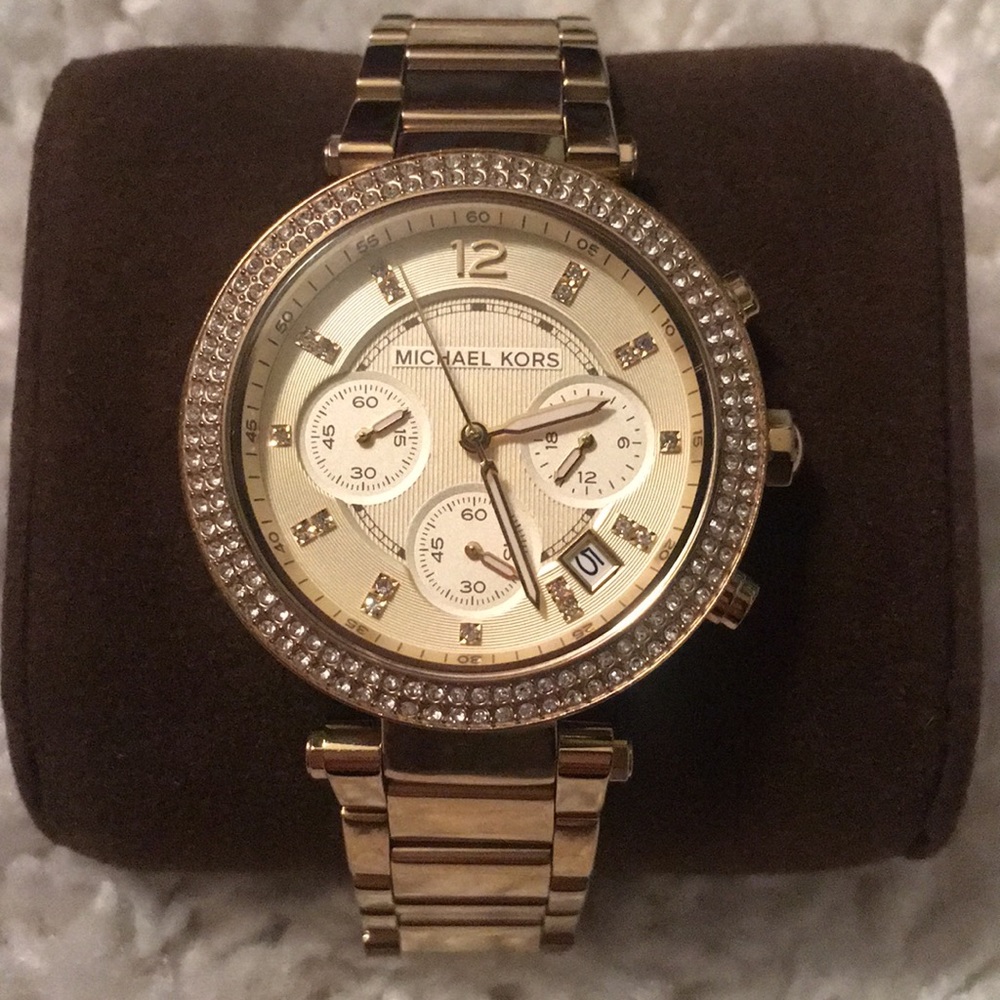 Michael Kors Parker Gold-Tone Watch